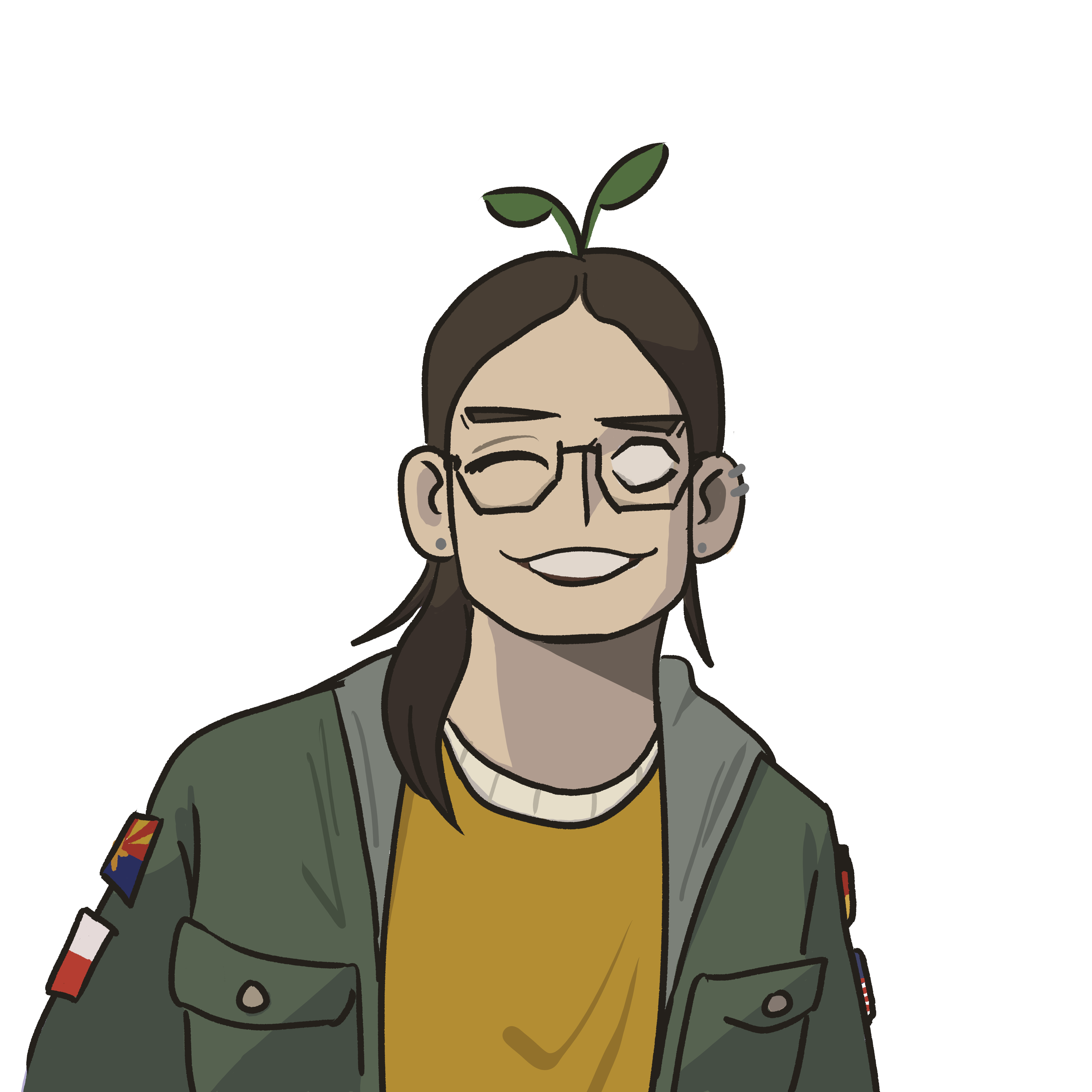 Drawn Image of Lee (by Hannes)